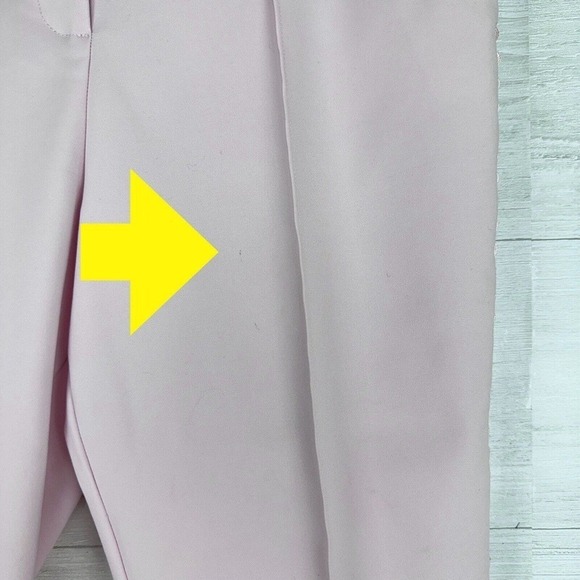 Ted Baker Anett Side Seam Detail Trousers Ankle Pants Size US 6 Baby‎ Pink - Picture 4 of 16